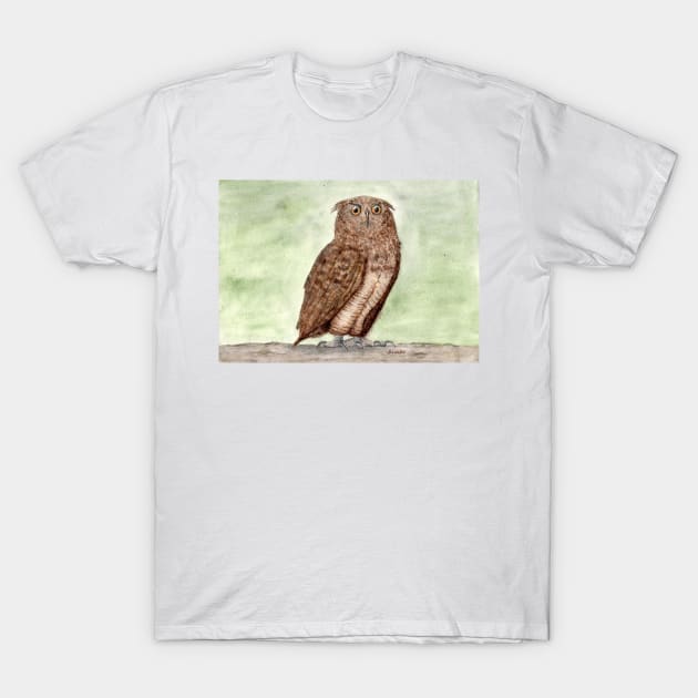 Owl spirit animal T-Shirt by Kunst und Kreatives